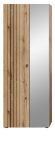 Garderobenschrank Loreno in Evoke Eiche Schuhschrank 70 x 192 cm, variable Inneneinteilung