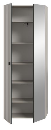 Garderobenschrank Loreno in Kaschmir Schuhschrank 70 x 192 cm, variable Inneneinteilung