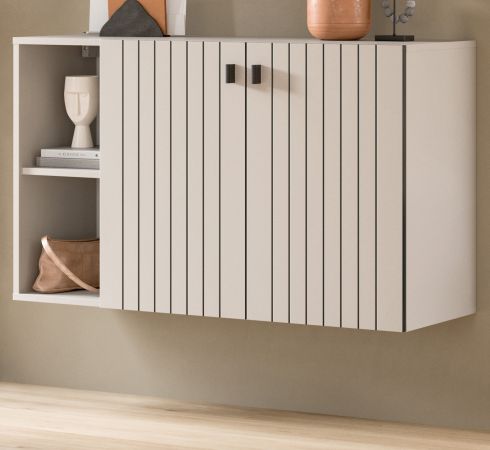 Flurkommode Loreno in Kaschmir Schuhschrank h�ngend 106 x 63 cm