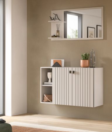 Garderobe Set 2-teilig Loreno in Kaschmir 106 x 192 cm