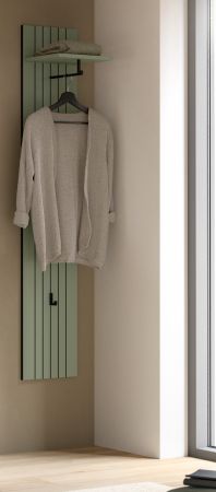 Garderobenpaneel Loreno in gr�n Wandgarderobe 31 x 160 cm