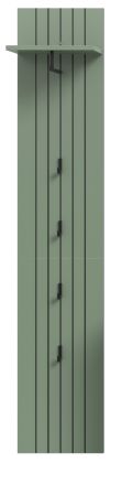 Garderobenpaneel Loreno in gr�n Wandgarderobe 31 x 160 cm