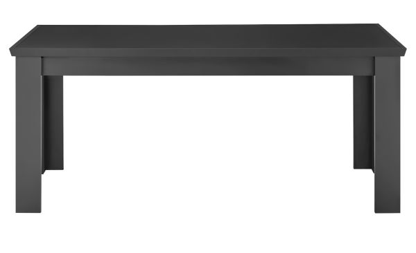Esstisch Filmore in Schwarz matt Landhaus 180 x 90 cm