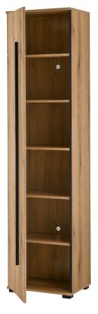 Schuhschrank Design-D in Evoke Eiche 50 x 200 cm
