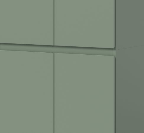 Mehrzweckschrank Assino in Gr�n 105 x 175 cm