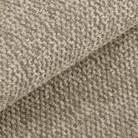 Sofa Novana in beige Strukturstoff Ecksofa 5-Sitzer 308 x 186 cm