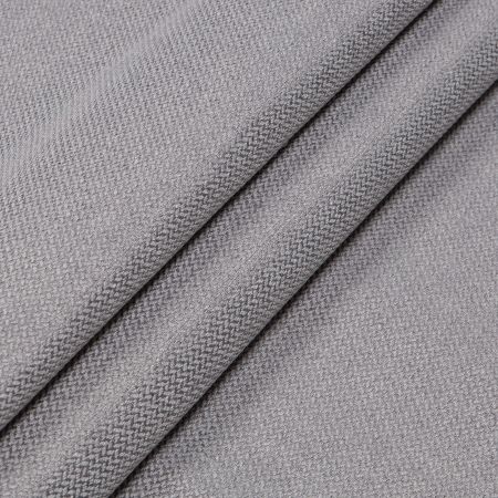 Sofa Alanto in hellgrau Flachgewebe 2-Sitzer 175 cm