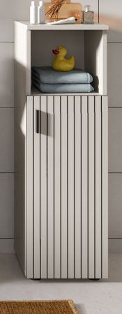Badezimmer Kommode Livia in Kaschmir Badschrank 30 x 95 cm