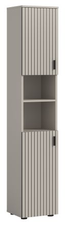 Badezimmer Hochschrank Livia in Kaschmir Badschrank 30 x 192 cm