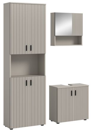 Badm�bel Set 3-teilig Livia in Kaschmir Badkombination 135 x 192 cm