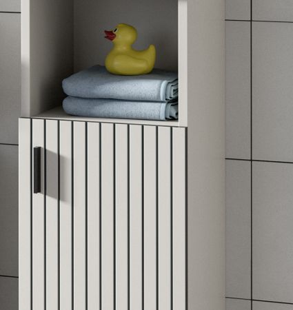 Badm�bel Set 3-teilig Livia in Kaschmir Badkombination 105 x 180 cm