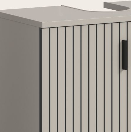 Badm�bel Set 2-teilig Livia in Kaschmir Badkombination 60 x 180 cm