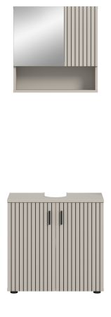 Badm�bel Set 2-teilig Livia in Kaschmir Badkombination 60 x 180 cm