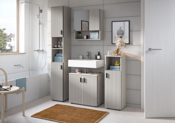 Badm�bel Set 4-teilig Livia in Kaschmir Badkombination 150 x 192 cm