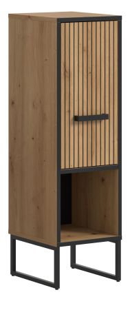 Badezimmer Kommode Scana in Artisan Eiche Badkommode 30 x 101 cm, Soft-Close