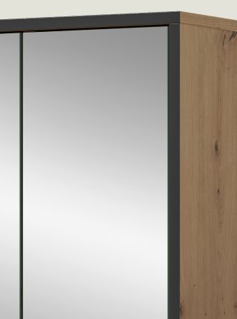 Badm�bel Set 3-teilig Scana in Artisan Eiche Badkombination 154 x 192 cm, Soft-Close