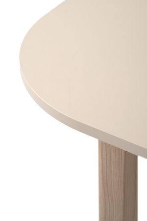 Esstisch Gilian in Samt und Riva Eiche Tisch ausziehbar 160 / 200 x 90 cm