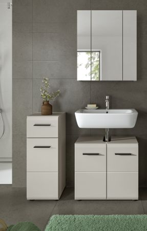 Badezimmer Kommode Cover in Kaschmir Badschrank 30 x 80 cm