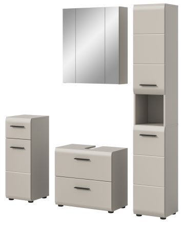 Badm�bel Set 4-teilig Cover in Kaschmir Badkombination 150 x 185 cm