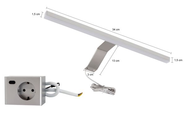 Badm�bel Set 5-teilig Shawn in Artisan Eiche Badkombination 164 x 191 cm