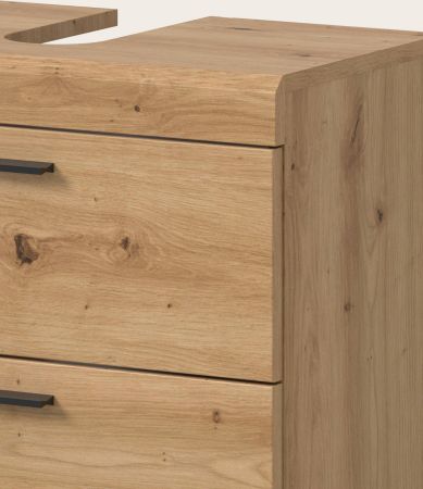 Badm�bel Set 4-teilig Shawn in Artisan Eiche Badkombination 112 x 191 cm