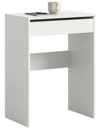 Schminktisch Charme in Wei�, Kosmetiktisch mit Spiegel 62 x 84 cm, Soft-Close