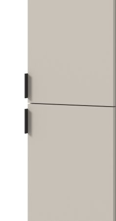Garderobe Set Line-Up in Kaschmir, Garderobenschrank mit Spiegel 212 x 193 cm