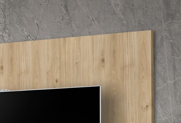 Wohnwand Option in Jackson Eiche Schrankwand 4-teilig h�ngend mit Push-To-Open, 260 x 170 cm