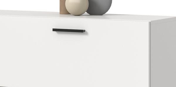 Sideboard Onawa in Grau und Artisan Eiche Kommode 176 cm, Soft-Close