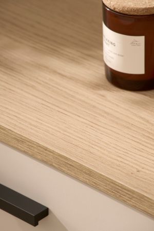 Kommode Ingar in Kaschmir und Eiche Sideboard 105 cm, Soft-Close