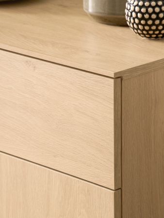 Garderobe Set 5-teilig Breda in Stone Eiche Garderobenkombination 215 cm