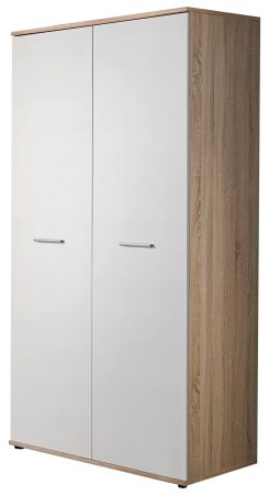 Kinderzimmer / Jugendzimmer Superior in wei� und Sonoma Eiche Komplett Set 4-teilig