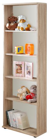 Kinderzimmer / Jugendzimmer Superior in wei� und Sonoma Eiche Komplett Set 5-teilig