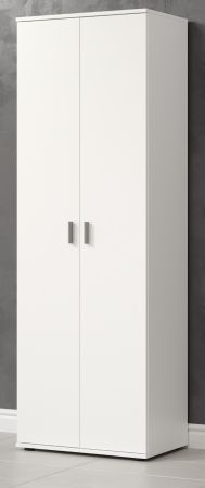 Mehrzweckschrank Purio in wei�, Besen- und Staubsaugerschrank 60 x 176 cm