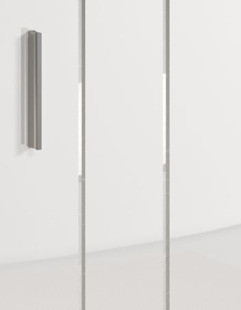 Badm�bel Set 4-teilig Bianco in wei� Hochglanz Badkombination 164 x 192 cm