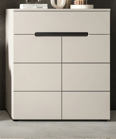 Flurkommode Cooper in Kaschmir Schuhschrank 80 x 94 cm, Soft-Close