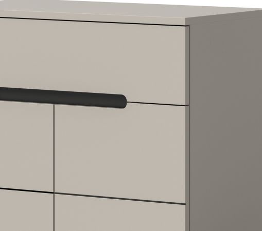 Flurkommode Cooper in Kaschmir Schuhschrank 80 x 94 cm, Soft-Close