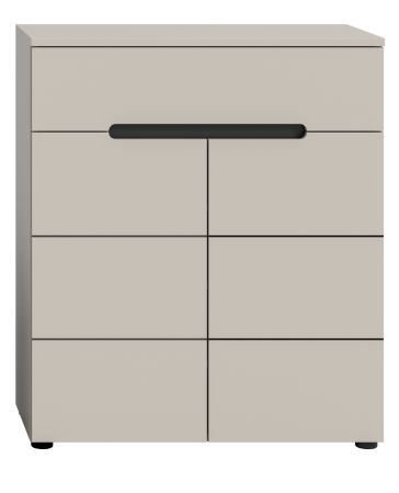 Flurkommode Cooper in Kaschmir Schuhschrank 80 x 94 cm, Soft-Close
