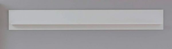 Wandboard Milla in wei� Landhaus Wandregal 139 x 21 cm B�cherregal