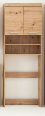 Waschmaschinenschrank Adamo in Asteiche Badm�bel 63 x 187 cm
