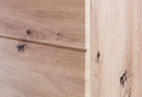 Badezimmer Kommode Adamo in Eiche / Asteiche Badschrank 73 x 79 cm