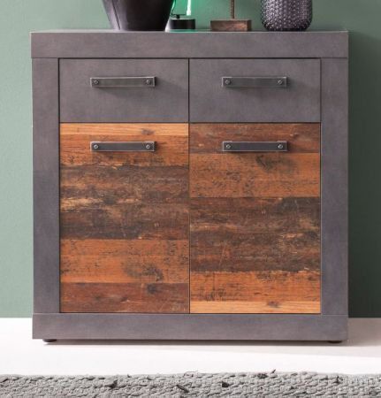 Kommode Foundry in Used Wood Altholz 82 x 86 cm