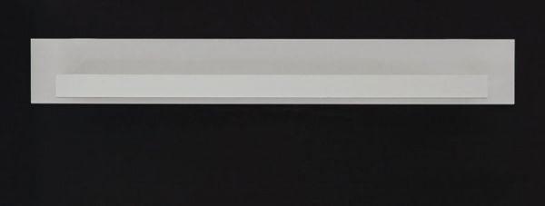 Wandboard Design-D in wei� Hochglanz Wandregal 150 x 20 cm