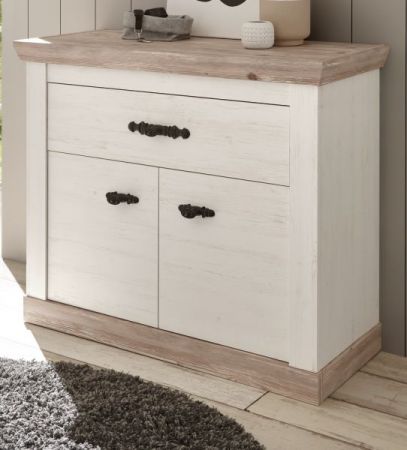 Kommode Rovola in Pinie wei� / Oslo Pinie Landhaus 107 x 89 cm