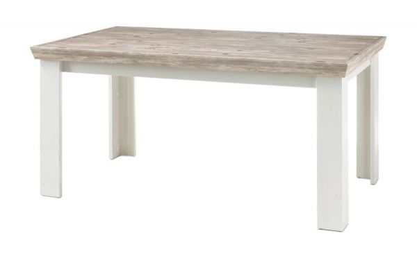 Esstisch Rovola in Pinie wei� / Oslo Pinie Landhaus K�chentisch 160 x 90 cm