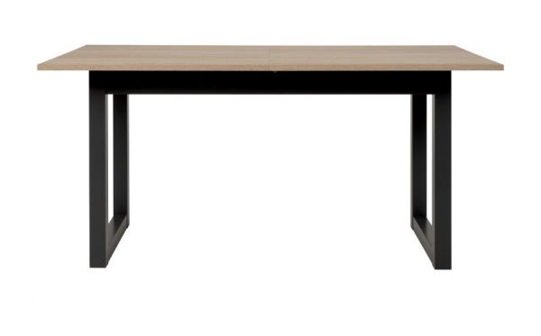 Esstisch Malta in Sonoma Eiche und Anthrazit, ausziehbar 160 - 200 x 90 cm