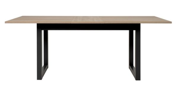 Esstisch Malta in Sonoma Eiche und Anthrazit, ausziehbar 160 - 200 x 90 cm