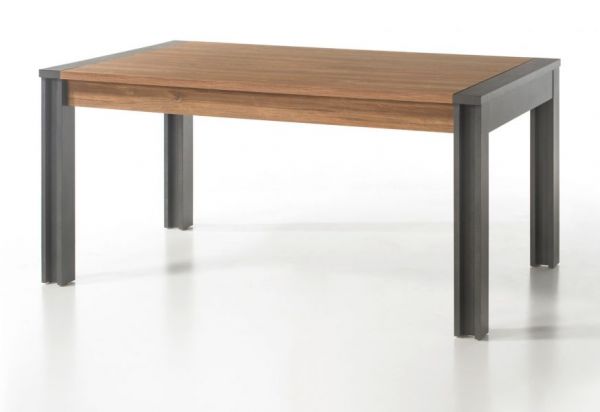 Esstisch Auburn in Eiche Stirling und Matera grau K�chentisch 154 x 90 cm