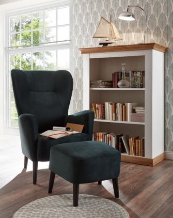 Regal Hemsby in wei� Pinie und Eiche Wotan Landhaus Standregal 102 x 139 cm
