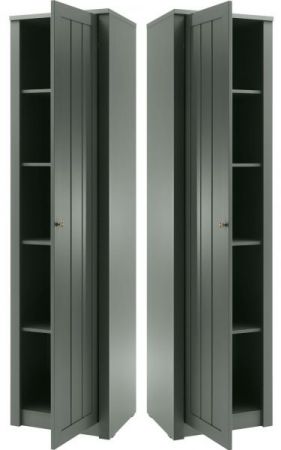 Garderobenkombination Forres in gr�n Landhausstil Garderobe Set 5-teilig 272 x 198 cm